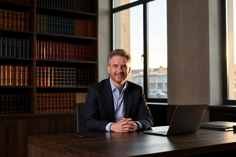 Mentor im Büro bei der Arbeit